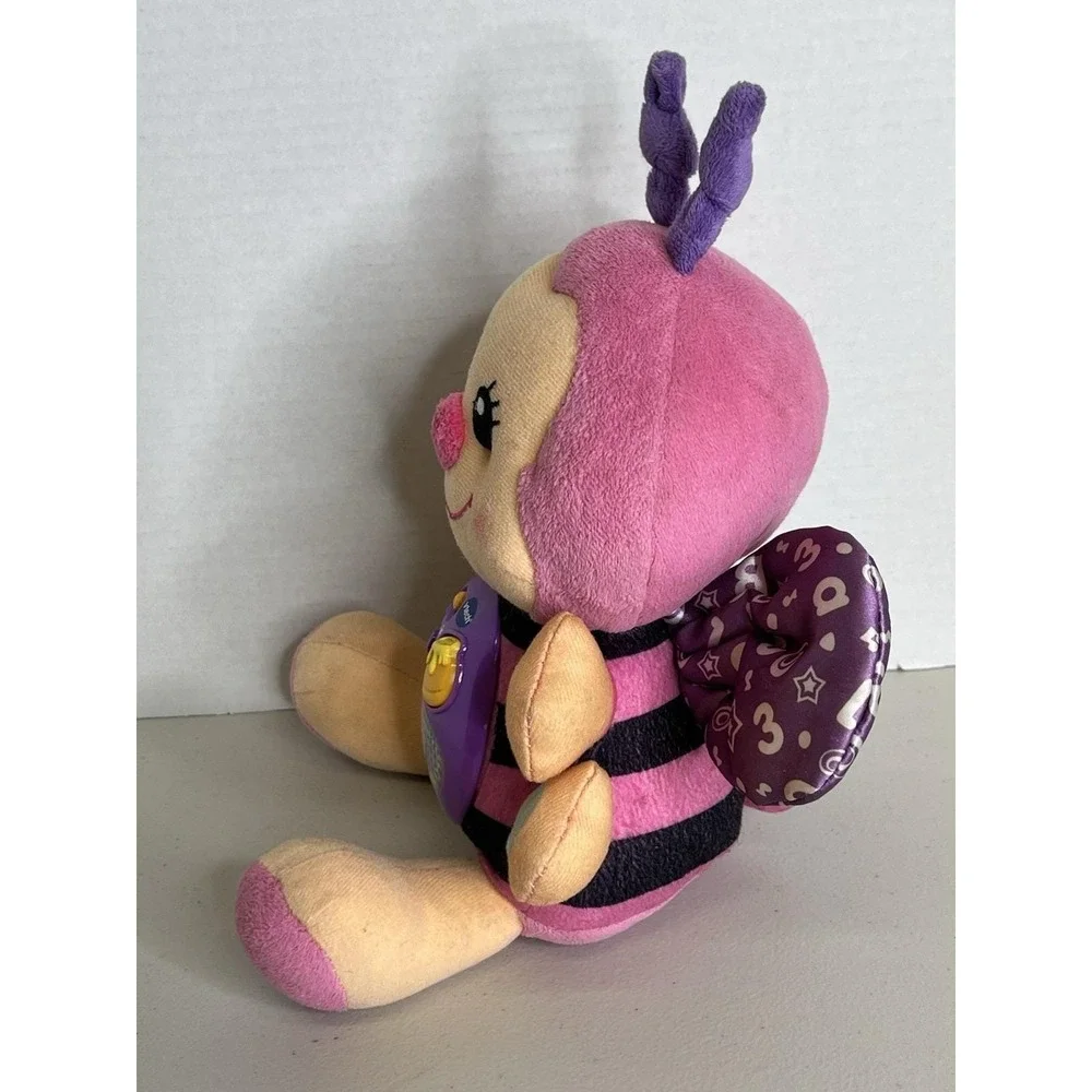 Vtech Touch And Learn Musical Pink Bumble Bee Baby Toy Light Up Tested/Works